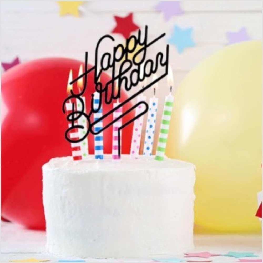 1 pc Cake topper
